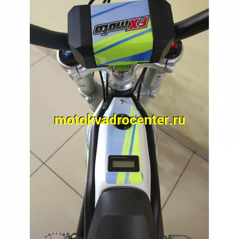 Купить  Мотоцикл электро, электропитбайк FX MOTO Е1 2000 Ват, 60V 18.2Ah, колеса перед 14"/заднее 12", два аморт.,тормоза гидр.Disk (шт) купить с доставкой по Москве и России, цена, технические характеристики, комплектация фото  - motoserp.ru