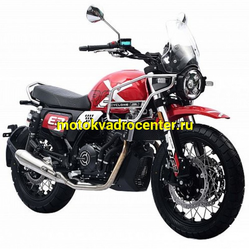 Купить  Мотоцикл CYCLONE RE3 SCRAMBLER (SR400-A) 400cc ,кол.19"/17" (шт)  купить с доставкой по Москве и России, цена, технические характеристики, комплектация фото  - motoserp.ru