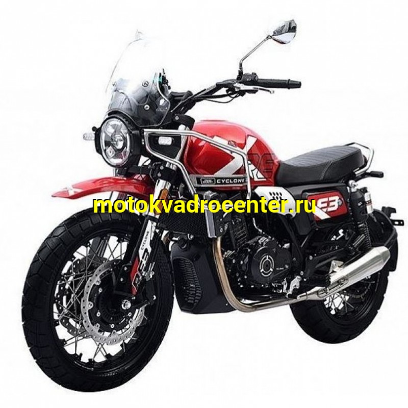 Купить  Мотоцикл CYCLONE RE3 SCRAMBLER (SR400-A) 400cc ,кол.19"/17" (шт)  купить с доставкой по Москве и России, цена, технические характеристики, комплектация фото  - motoserp.ru