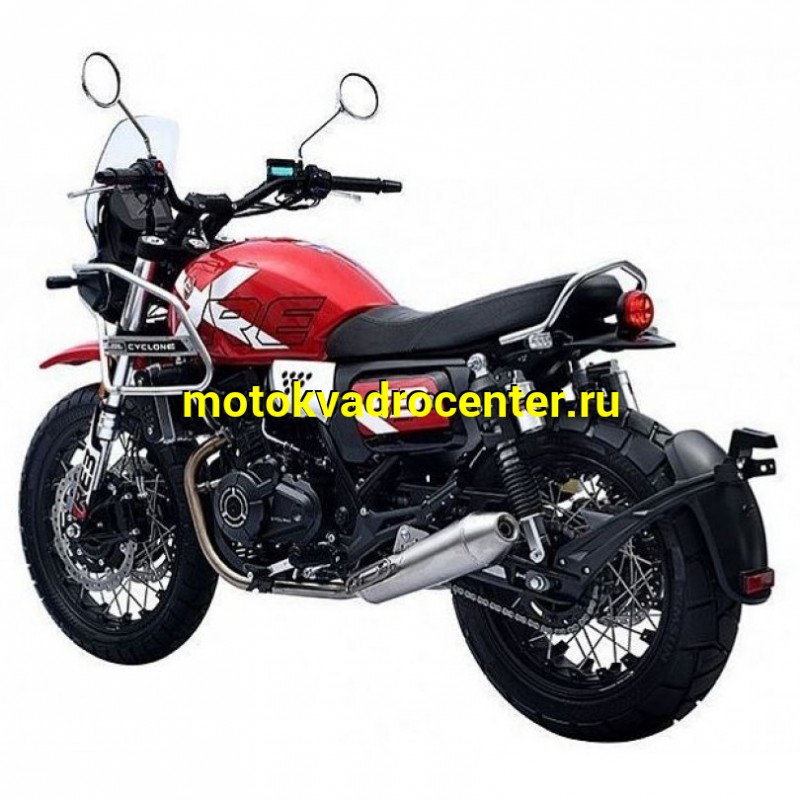 Купить  Мотоцикл CYCLONE RE3 SCRAMBLER (SR400-A) 400cc ,кол.19"/17" (шт)  купить с доставкой по Москве и России, цена, технические характеристики, комплектация фото  - motoserp.ru