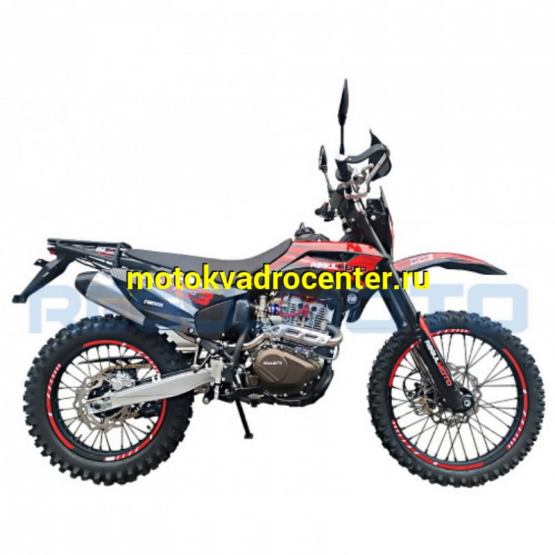 Купить  Мотоцикл Кросс/Эндуро Regulmoto Sport-003 PR PRO (4 valves) 6 передач (Черный/красный) (шт)  купить с доставкой по Москве и России, цена, технические характеристики, комплектация фото  - motoserp.ru