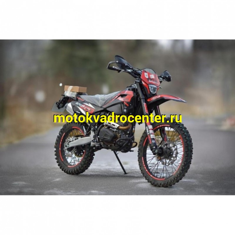 Купить  Мотоцикл Кросс/Эндуро Regulmoto Sport-003 PR PRO (4 valves) 6 передач (Черный/красный) (шт)  купить с доставкой по Москве и России, цена, технические характеристики, комплектация фото  - motoserp.ru