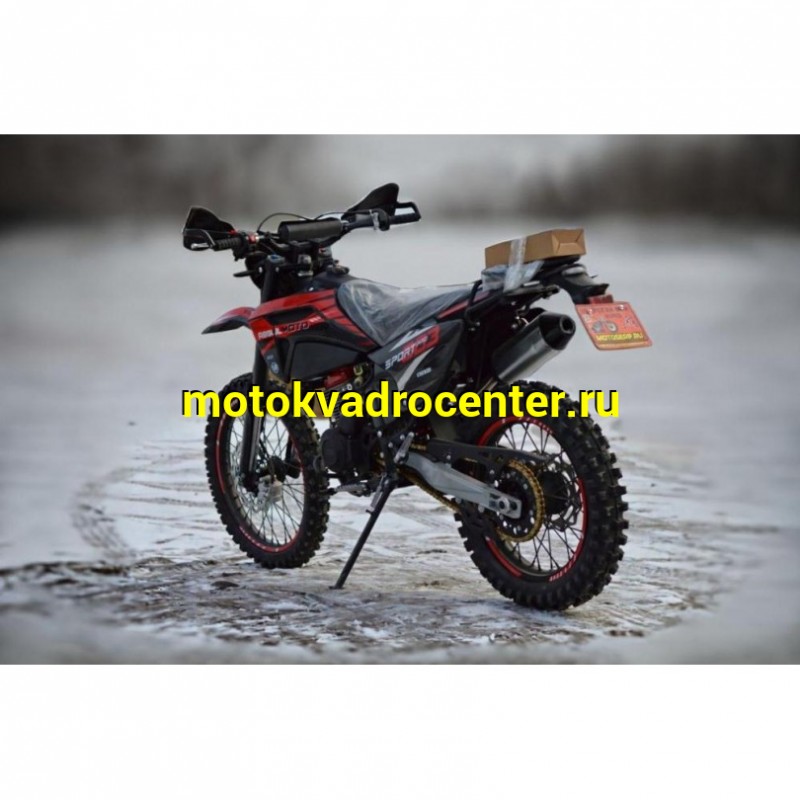 Купить  Мотоцикл Кросс/Эндуро Regulmoto Sport-003 PR PRO (4 valves) 6 передач (Черный/красный) (шт)  купить с доставкой по Москве и России, цена, технические характеристики, комплектация фото  - motoserp.ru