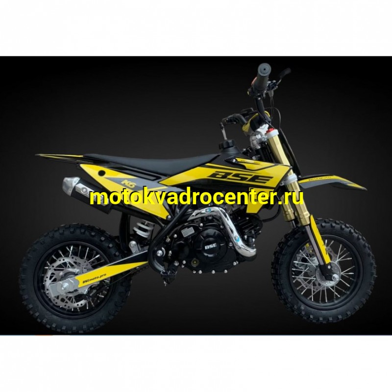 Купить  Питбайк BSE K6 Yellow Twister 60сс 10/10" (шт) купить с доставкой по Москве и России, цена, технические характеристики, комплектация фото  - motoserp.ru