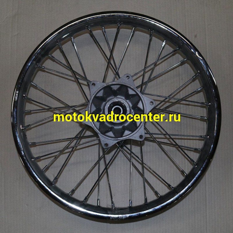 Купить  Колесо 18" заднее (диск колеса) спицованное 1,85-18" Motoland XR250 RS с подш и сальн (УЦЕНКА, трещ в ступ, под сварку) (шт) (0 купить с доставкой по Москве и России, цена, технические характеристики, комплектация фото  - motoserp.ru