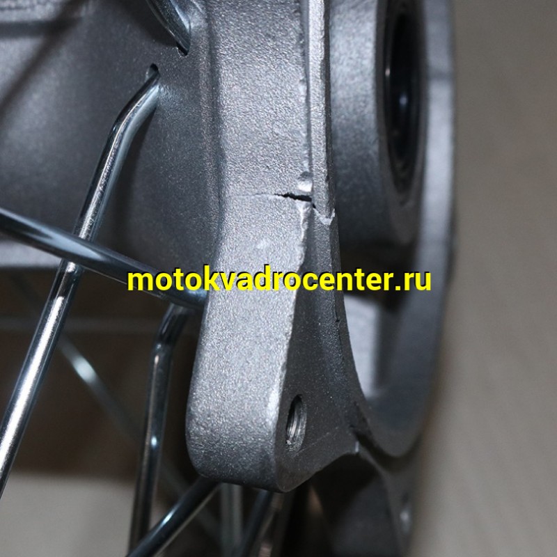 Купить  Колесо 18" заднее (диск колеса) спицованное 1,85-18" Motoland XR250 RS с подш и сальн (УЦЕНКА, трещ в ступ, под сварку) (шт) (0 купить с доставкой по Москве и России, цена, технические характеристики, комплектация фото  - motoserp.ru