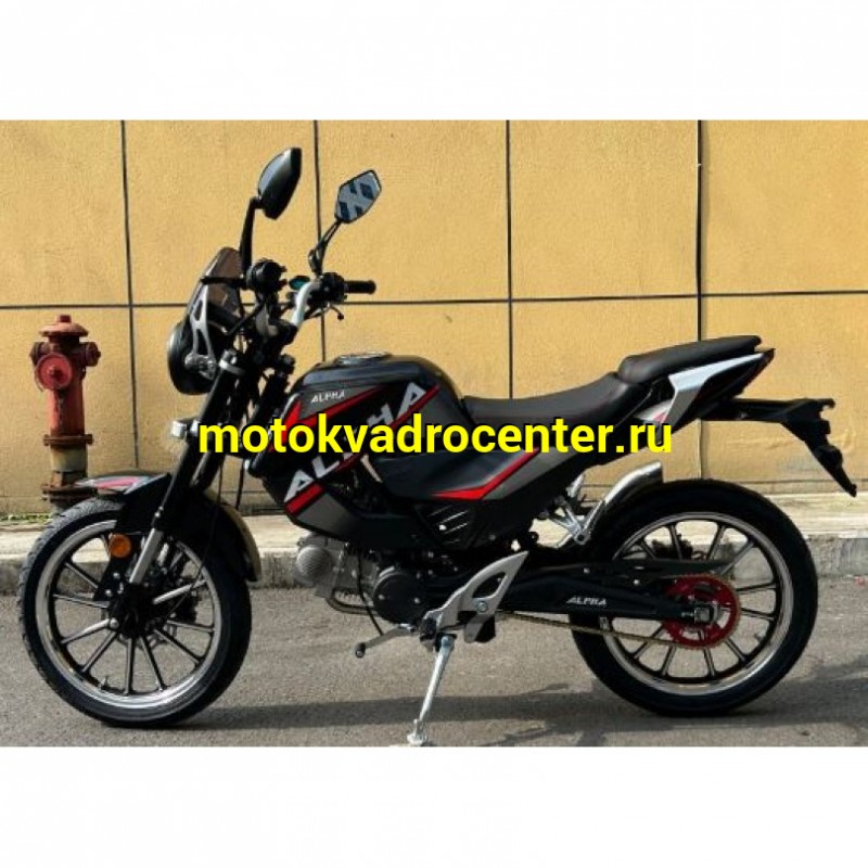 Купить  Мопед Millenium Alpha Champ  4Т; 50cc; колеса 17"литые; 4пер, эл. старт;  (шт) 01500 (ТехМаркет (ФОТО купить с доставкой по Москве и России, цена, технические характеристики, комплектация фото  - motoserp.ru