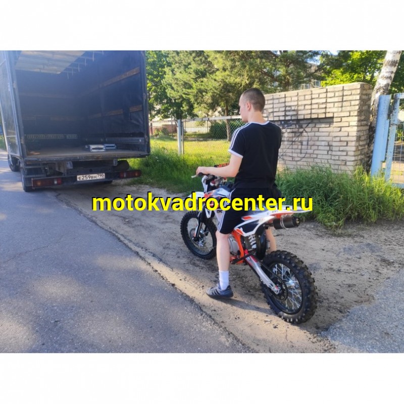 Купить  Питбайк KAYO BASIC K125 17/14 KRZ (механ. сцепл., кикстартер, 2024 г.) (зал) (шт) (SM купить с доставкой по Москве и России, цена, технические характеристики, комплектация фото  - motoserp.ru