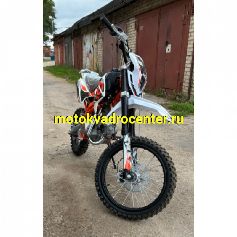Купить  Питбайк KAYO BASIC K125 17/14 KRZ (механ. сцепл., кикстартер, 2024 г.) (зал) (шт) (SM купить с доставкой по Москве и России, цена, технические характеристики, комплектация фото  - motoserp.ru