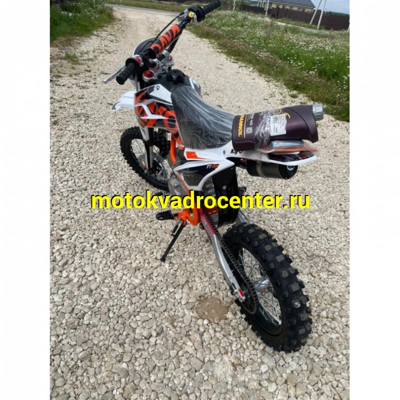 Купить  Питбайк KAYO BASIC K125EM 17/14 KRZ (механ. сцепл., эл. стартер 2024 г.) (шт) (SM (ФОТО купить с доставкой по Москве и России, цена, технические характеристики, комплектация фото  - motoserp.ru