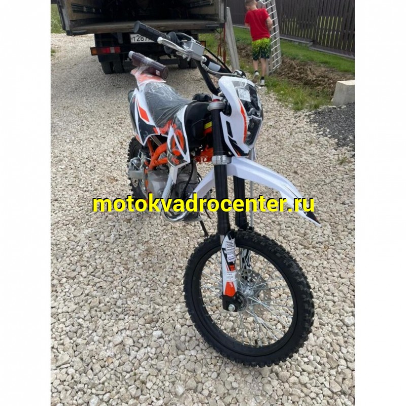 Купить  Питбайк KAYO BASIC K125EM 17/14 KRZ (механ. сцепл., эл. стартер 2024 г.) (шт) (SM (ФОТО купить с доставкой по Москве и России, цена, технические характеристики, комплектация фото  - motoserp.ru