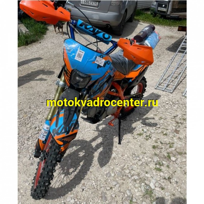 Купить  Питбайк KAYO EVOLUTION K125EM 17/14 KRZ (механ. сцепл., эл. стартер) (шт) (SM (ФОТО купить с доставкой по Москве и России, цена, технические характеристики, комплектация фото  - motoserp.ru