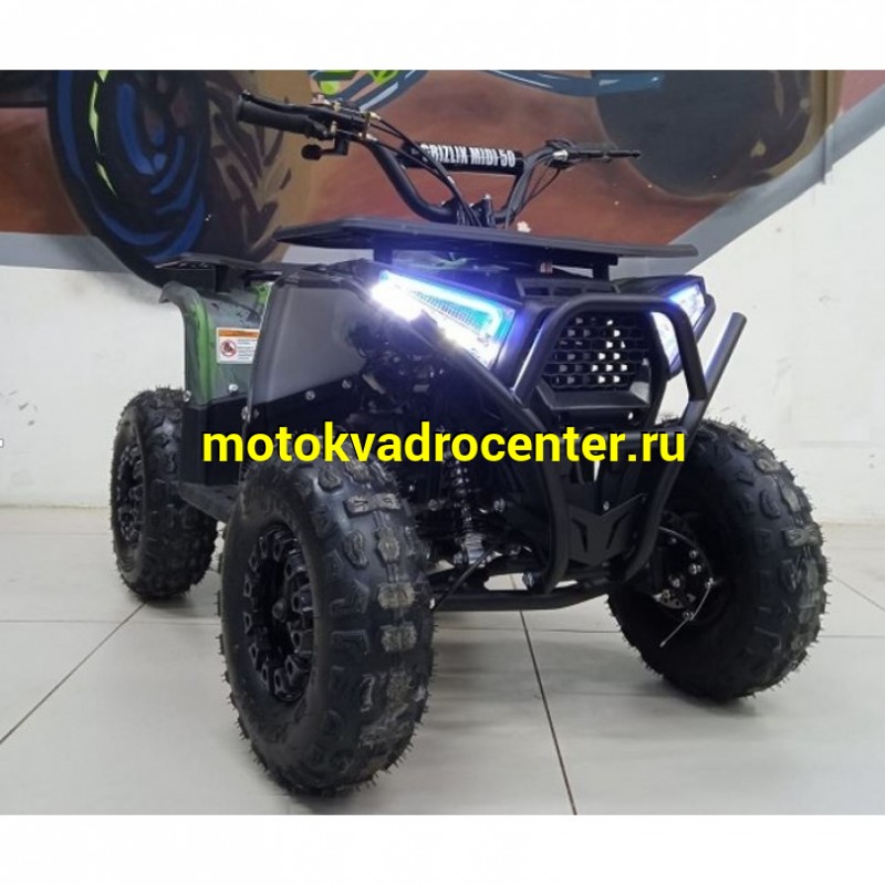 Купить  . 50cc Квадроцикл Минивездеход MOTAX GRIZLIK MIDI ES BW (шт) купить с доставкой по Москве и России, цена, технические характеристики, комплектация фото  - motoserp.ru