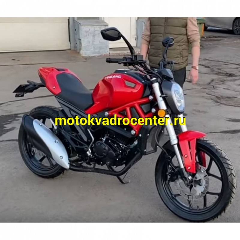 Купить  Мопед VENTO MONSTER 50 PLUS (репл DUCATI)  4так; 50cc; колеса 17"литые; 4пер, эл. старт;  (шт) 01250 (Vento купить с доставкой по Москве и России, цена, технические характеристики, комплектация фото  - motoserp.ru