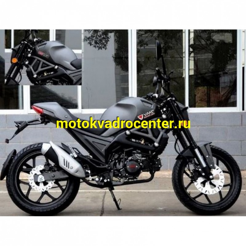 Купить  Мопед VMC Monster 50 (репл DUCATI)  4так; 50cc; колеса 17"литые; 4пер, эл. старт;  (шт) 01250 (Vento купить с доставкой по Москве и России, цена, технические характеристики, комплектация фото  - motoserp.ru