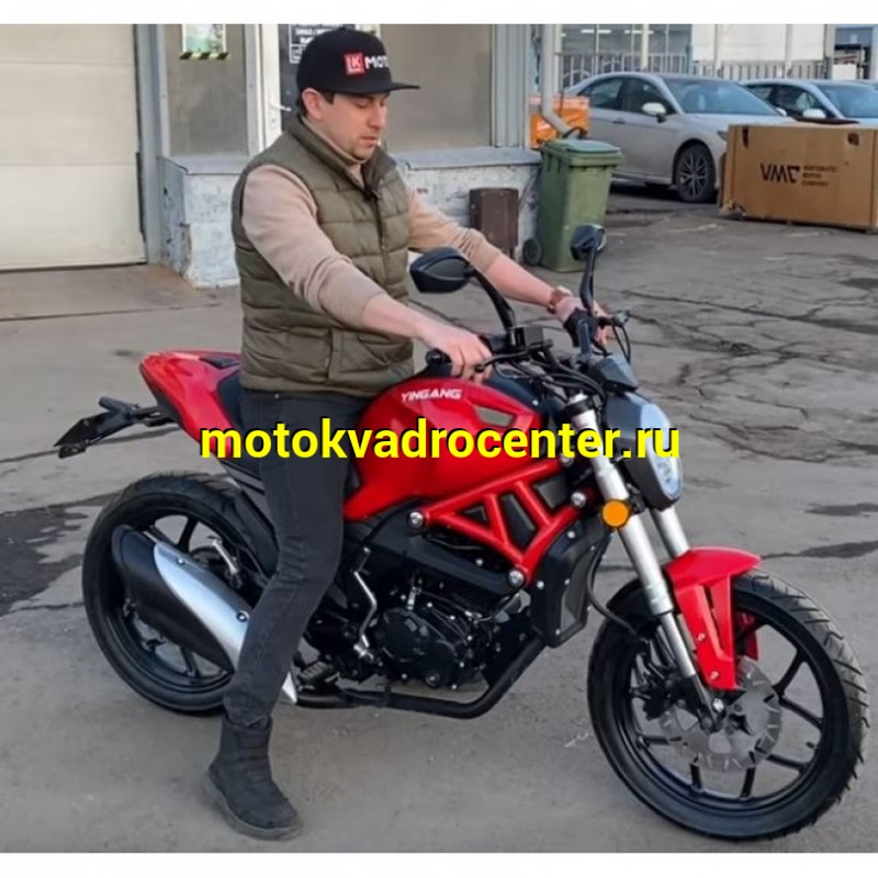 Купить  Мопед VENTO MONSTER 50 PLUS (репл DUCATI)  4так; 50cc; колеса 17"литые; 4пер, эл. старт;  (шт) 01250 (Vento купить с доставкой по Москве и России, цена, технические характеристики, комплектация фото  - motoserp.ru