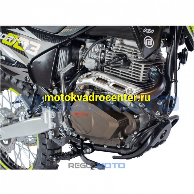 Купить  Мотоцикл Кросс/Эндуро Regulmoto Sport-003 PR PRO (4 valves) 6 передач (Черный/желтый) (шт)  купить с доставкой по Москве и России, цена, технические характеристики, комплектация фото  - motoserp.ru