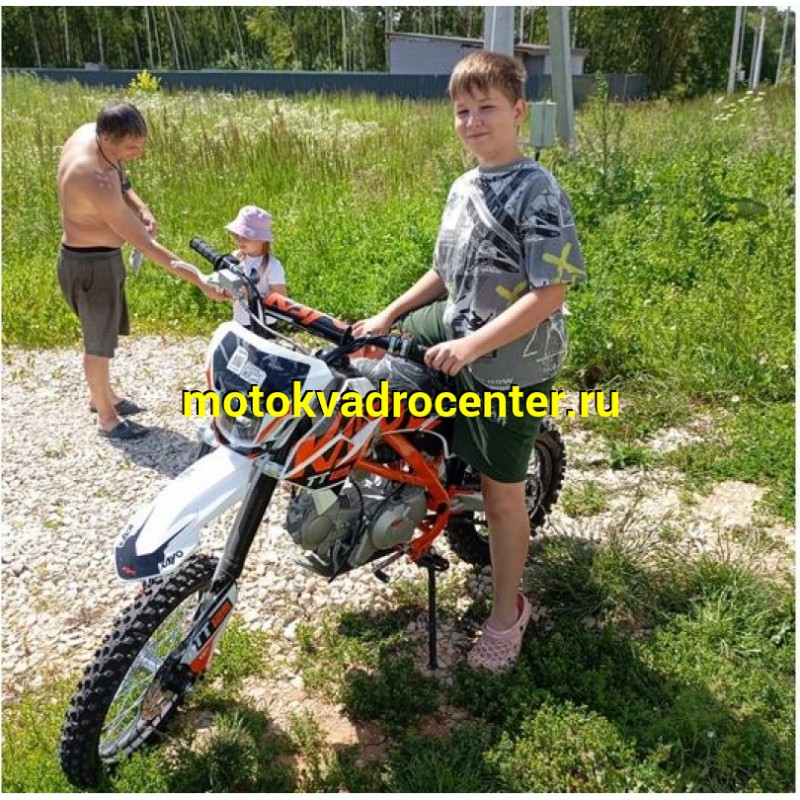 Купить  Питбайк KAYO BASIC K125EA 17/14 KRZ (п/автомат, эл.стартер, 2024 г.) (зал) (шт) (SM купить с доставкой по Москве и России, цена, технические характеристики, комплектация фото  - motoserp.ru