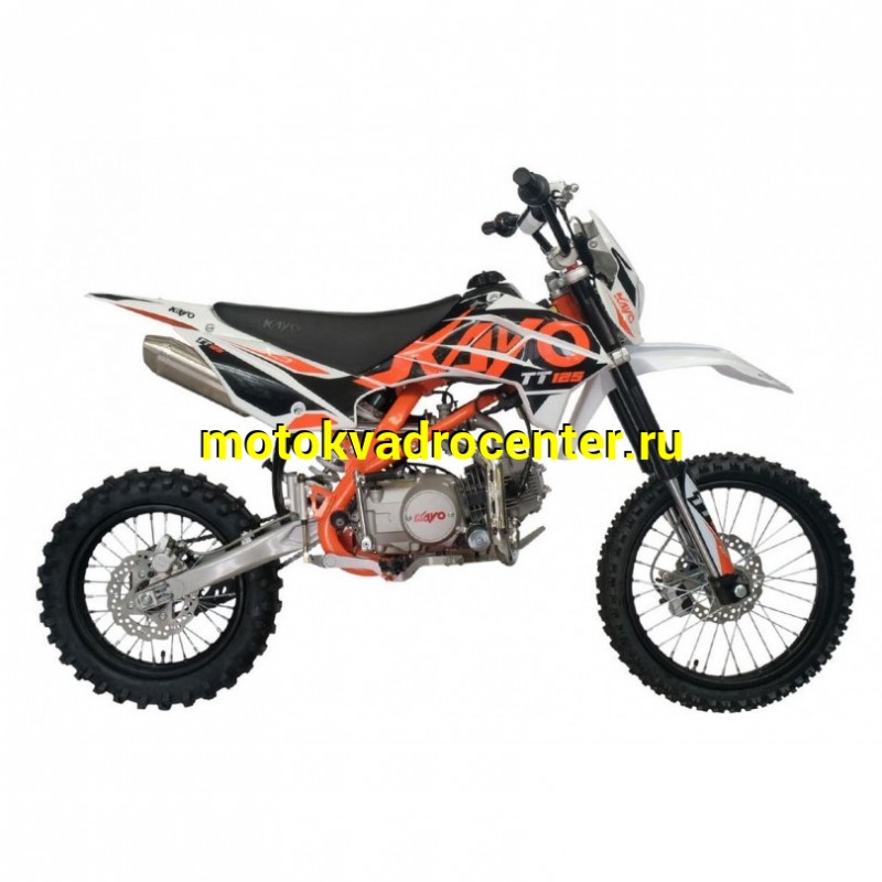 Купить  Питбайк KAYO BASIC K125EA 17/14 KRZ (п/автомат, эл.стартер, 2024 г.) (зал) (шт) (SM купить с доставкой по Москве и России, цена, технические характеристики, комплектация фото  - motoserp.ru