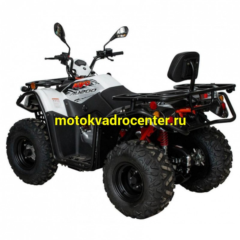 Купить  200cc Квадроцикл KAYO AU200 спинка дуги (белый пластик 2024 г.) (ПТС) (шт) (SM купить с доставкой по Москве и России, цена, технические характеристики, комплектация фото  - motoserp.ru