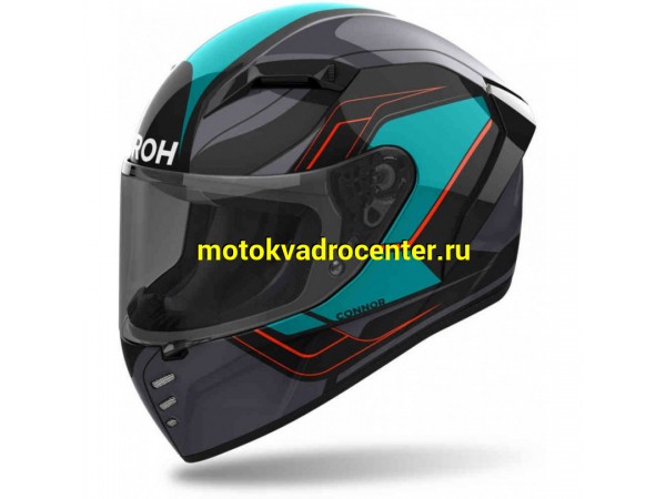 Купить  Шлем закрытый интеграл AIROH CONNOR DUNK GLOSSY (M) (шт) (AIM CND90-M купить с доставкой по Москве и России, цена, технические характеристики, комплектация фото  - motoserp.ru