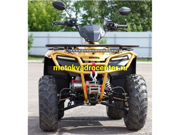 Купить  200cc Квадроцикл IRBIS ATV200 PREMIUM  (ПСМ)  180сс, утилит., возд.масл. охл., автомат + реверс, диск/диск, 10&quot;/10&quot; (шт) (ФОТО купить с доставкой по Москве и России, цена, технические характеристики, комплектация фото  - motoserp.ru