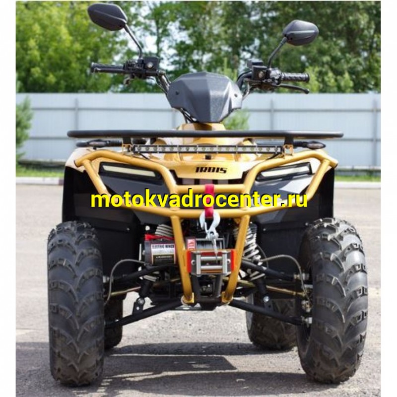 Купить  200cc Квадроцикл IRBIS ATV200 PREMIUM  (ПСМ)  180сс, утилит., возд.масл. охл., автомат + реверс, диск/диск, 10"/10" (шт) купить с доставкой по Москве и России, цена, технические характеристики, комплектация фото  - motoserp.ru