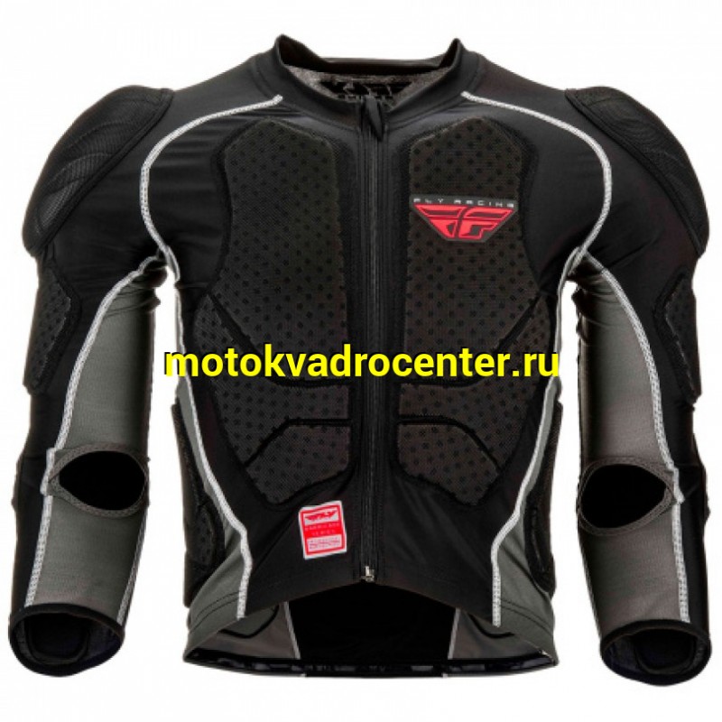 Купить  Защита тела (жилет защитный) FLY Racing Barricade Suit (детская) (черный) (шт) (SM 691-3713 купить с доставкой по Москве и России, цена, технические характеристики, комплектация фото  - motoserp.ru