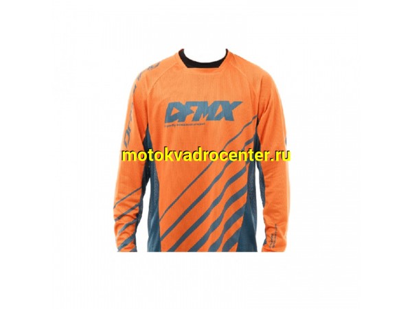 Купить  Джерси (футболка для мотокросса) DFMX CROSS ORANGE 2024 (XXL) (шт) (DFMX 700105-24-693 купить с доставкой по Москве и России, цена, технические характеристики, комплектация фото  - motoserp.ru