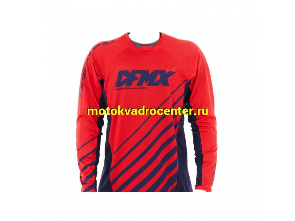 Купить  Джерси (футболка для мотокросса) DFMX RED 2023 (L) (шт) (DFMX 700105-23-293 купить с доставкой по Москве и России, цена, технические характеристики, комплектация фото  - motoserp.ru