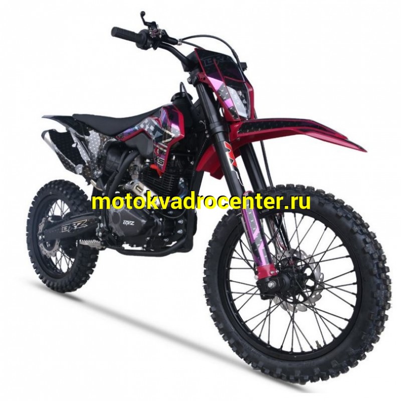 Купить  ====Мотоцикл Кросс/Эндуро BRZ X5 PR250 19/16, 172FMM балансир (спортинв) (шт) (ФОТО купить с доставкой по Москве и России, цена, технические характеристики, комплектация фото  - motoserp.ru