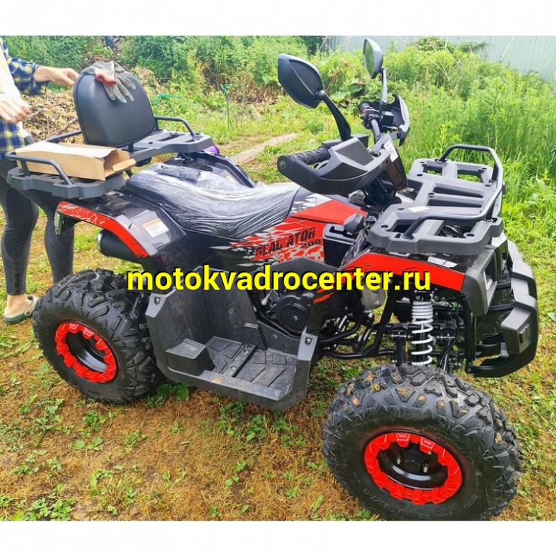 Купить  200cc Комплект запчастей для сборки Racer RC200 Gladiator 200сс, 10/10", диск/диск, спинка, зеркала, защита рук (шт) (Racer (ФОТО купить с доставкой по Москве и России, цена, технические характеристики, комплектация фото  - motoserp.ru