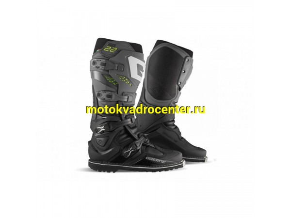 Купить  Мотоботы кросс. GAERNE SG-22 Gore-Tex Enduro Antracite/Black р-р 44" Euro (N/Q) (пар) (JP купить с доставкой по Москве и России, цена, технические характеристики, комплектация фото  - motoserp.ru