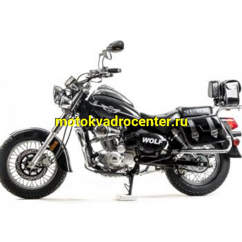 Купить  Мотоцикл Motoland WOLF 300 4Т., двиг. 175FMM PR5, возд.-масл., диск/барабан, 110/90-16"/180/90-15" (зал) (шт) (зак) (ML 21917 купить с доставкой по Москве и России, цена, технические характеристики, комплектация фото  - motoserp.ru