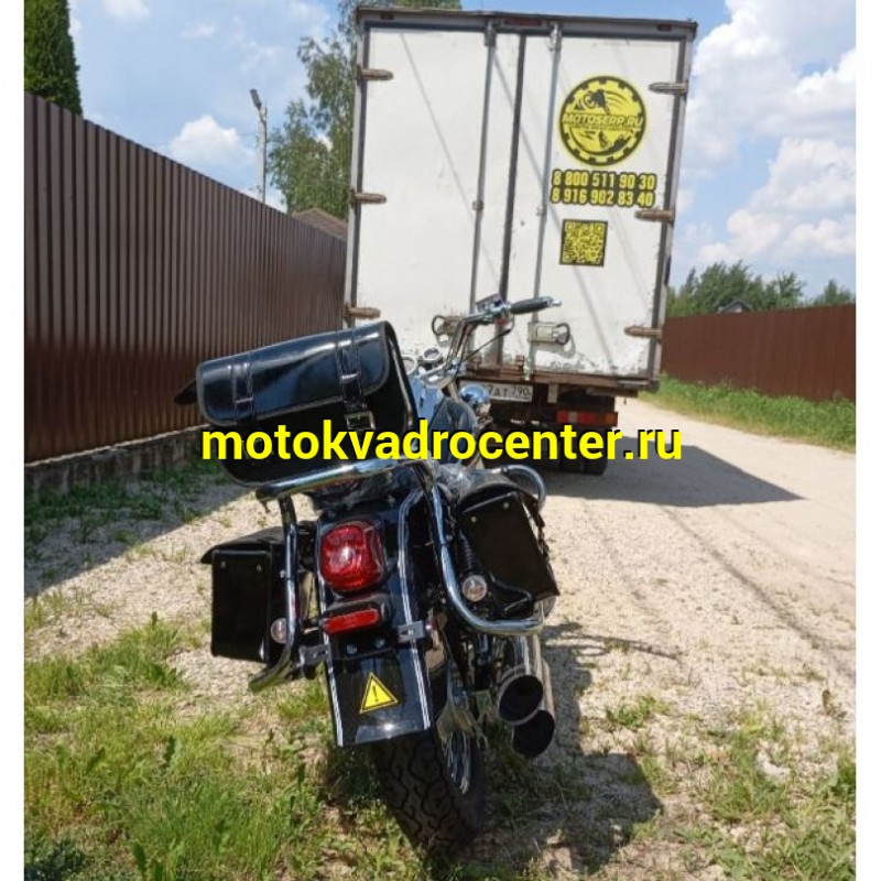 Купить  Мотоцикл Motoland WOLF 300 4Т., двиг. 175FMM PR5, возд.-масл., диск/барабан, 110/90-16"/180/90-15" (шт) (ML 21917 купить с доставкой по Москве и России, цена, технические характеристики, комплектация фото  - motoserp.ru
