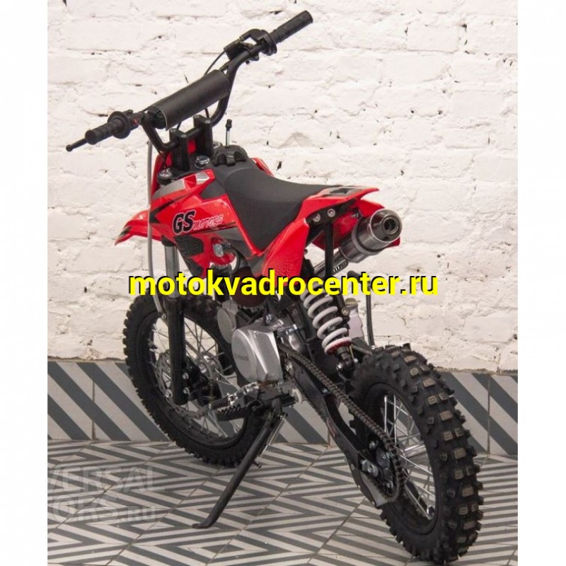 Купить  Питбайк Motoland GS Motors S12 125сс, 14/12, красн (шт) (ML 18084 (0 купить с доставкой по Москве и России, цена, технические характеристики, комплектация фото  - motoserp.ru