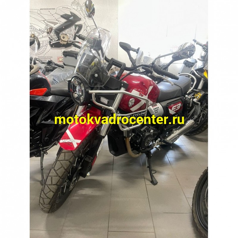Купить  Мотоцикл CYCLONE RE3 SCRAMBLER (SR400-A) 400cc ,кол.19"/17", новый, пробег 20км (шт) купить с доставкой по Москве и России, цена, технические характеристики, комплектация фото  - motoserp.ru