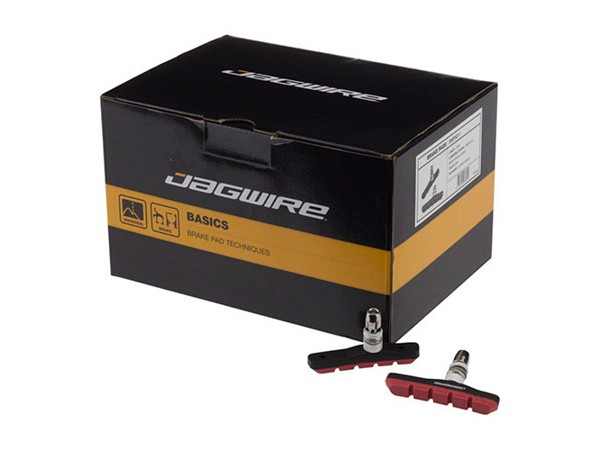 Купить  Колодки тормозные резьбовые V-Brake Jagwire Mountai Sport V-Brake Pad Вело (пар) (ART купить с доставкой по Москве и России, цена, технические характеристики, комплектация фото  - motoserp.ru