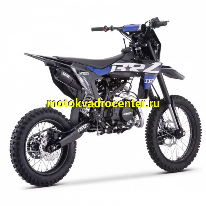 Купить  Питбайк BRZ X4 YX125 17/14 (спортинв) механика (шт) (ФОТО купить с доставкой по Москве и России, цена, технические характеристики, комплектация фото  - motoserp.ru