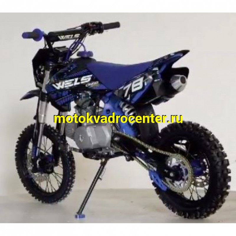 Купить  Питбайк WELS CRF 110 (спортинв), 14/12" полуавтомат, эл/кикстартер (шт)  купить с доставкой по Москве и России, цена, технические характеристики, комплектация фото  - motoserp.ru