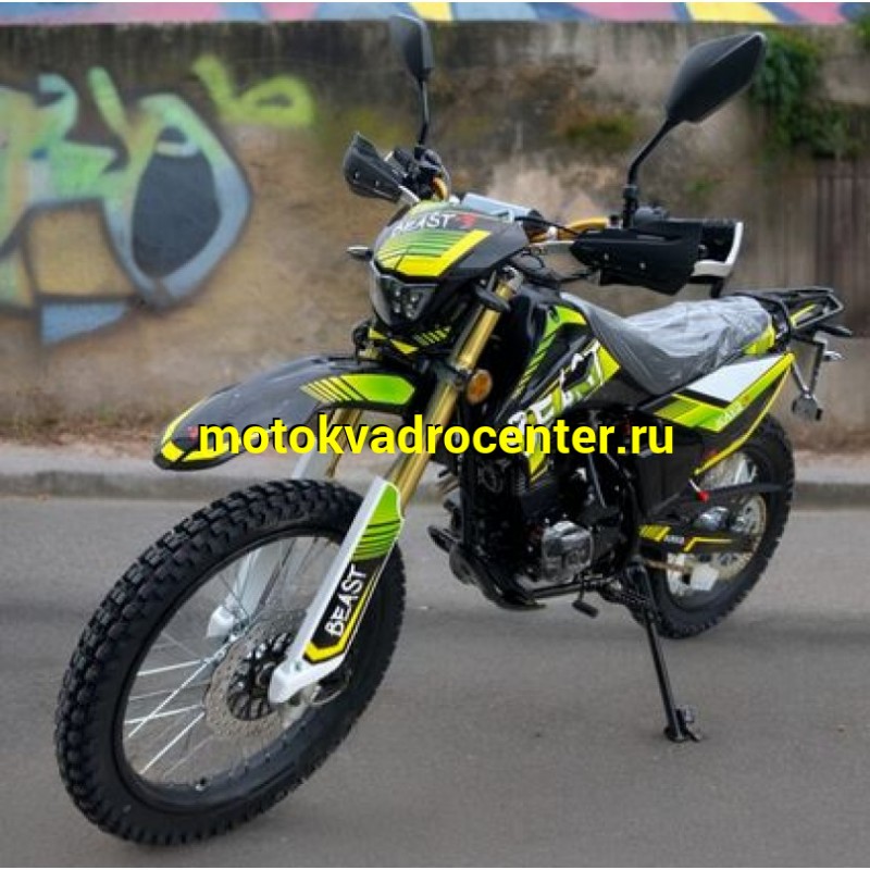 Купить  Мотоцикл внедорожный KAYRO ENDURO 300cc "BEAST" ZS175FMN,перев.пер.вилка,баланс.вал, 90/100-21, 120/90-18 ПТС (шт) (Мир купить с доставкой по Москве и России, цена, технические характеристики, комплектация фото  - motoserp.ru