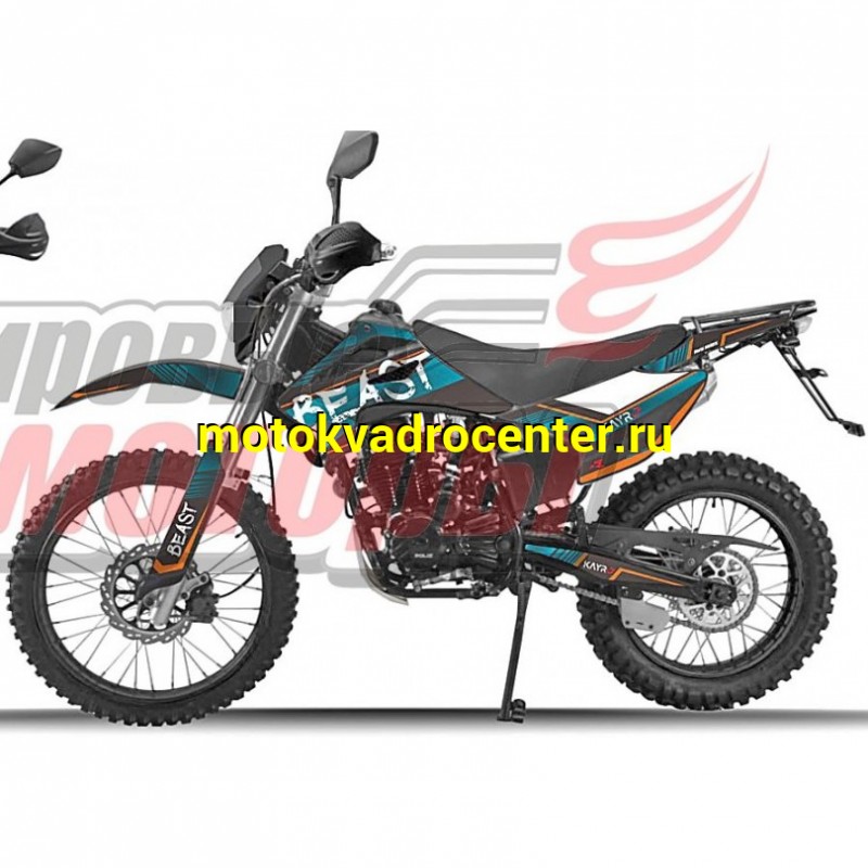 Купить  Мотоцикл внедорожный KAYRO ENDURO 300cc "BEAST" ZS175FMN,перев.пер.вилка,баланс.вал, 90/100-21, 120/90-18 ПТС (шт) (Мир купить с доставкой по Москве и России, цена, технические характеристики, комплектация фото  - motoserp.ru