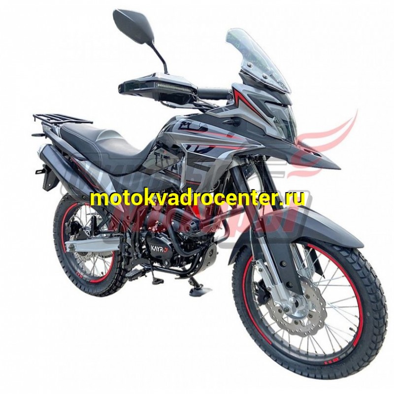 Купить  Мотоцикл внедорожный KAYRO ТУРЭНДУРО 250cc "TITAN" ZS172FMM-3A, перев.пер.вилка, 120/90-18, 90/90-19 ПТС (шт) (Мир купить с доставкой по Москве и России, цена, технические характеристики, комплектация фото  - motoserp.ru