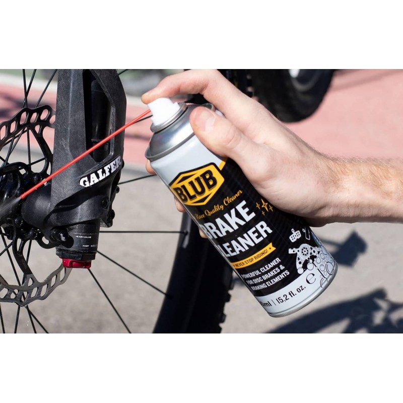 Купить  Очиститель тормозов "Blub Brake Cleaner" аэрозоль 450мл Вело (шт) (ART купить с доставкой по Москве и России, цена, технические характеристики, комплектация фото  - motoserp.ru