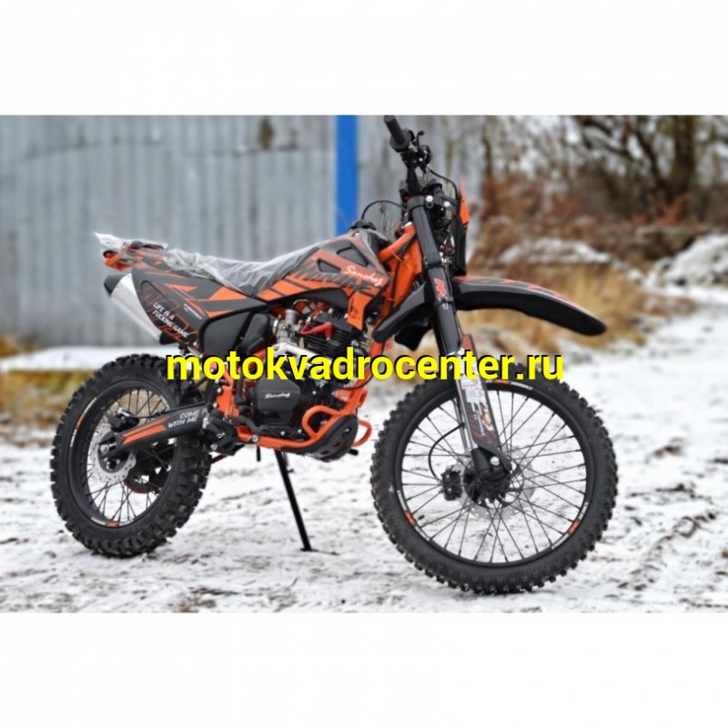 Купить  Мотоцикл Кросс/Эндуро Sanchez Maniac 250сс (спортинв) CB250D ZS165FMM, MNT-Tech 41, 21/18", USB, стоп. (шт) купить с доставкой по Москве и России, цена, технические характеристики, комплектация фото  - motoserp.ru