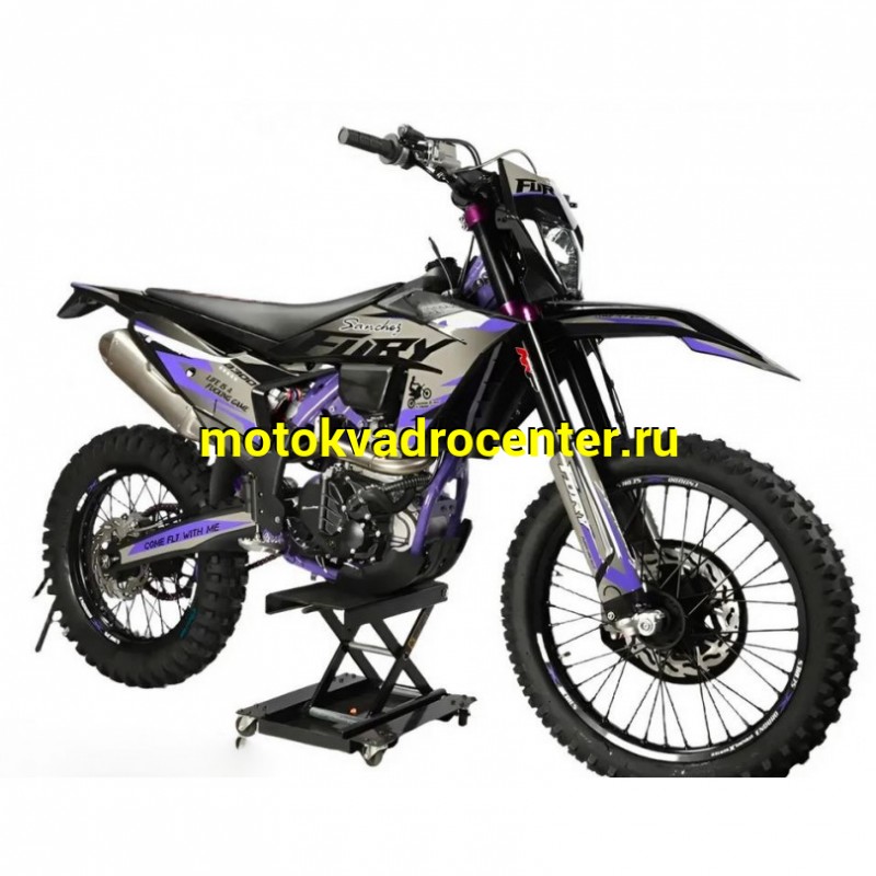 Купить  Мотоцикл Кросс/Эндуро Sanchez Fury NB300 (спортинв) (ZS174MN-5) инжектор, 4 клап, косоголов, MNT-Tech 41, сжат/отб, 21/18&quot;, USB, стоп. (шт) (ФОТО купить с доставкой по Москве и России, цена, технические характеристики, комплектация фото  - motoserp.ru