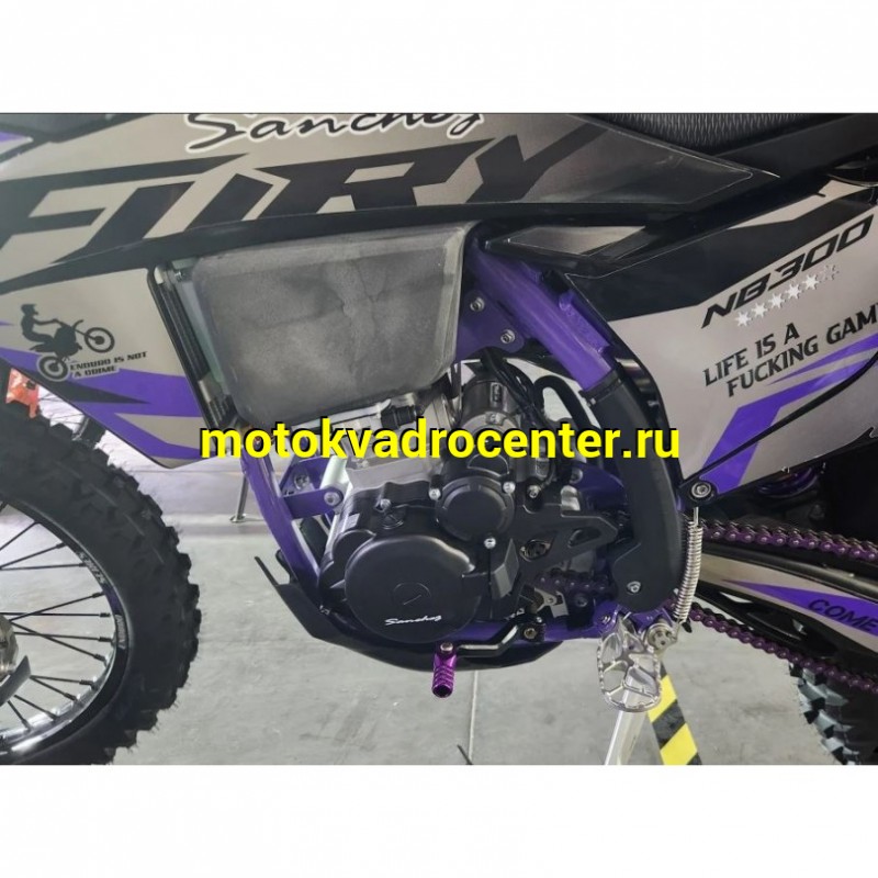 Купить  Мотоцикл Кросс/Эндуро Sanchez Fury NB300 (спортинв) (ZS174MN-5) инжектор, 4 клап, косоголов, MNT-Tech 41, сжат/отб, 21/18&quot;, USB, стоп. (шт) (ФОТО купить с доставкой по Москве и России, цена, технические характеристики, комплектация фото  - motoserp.ru