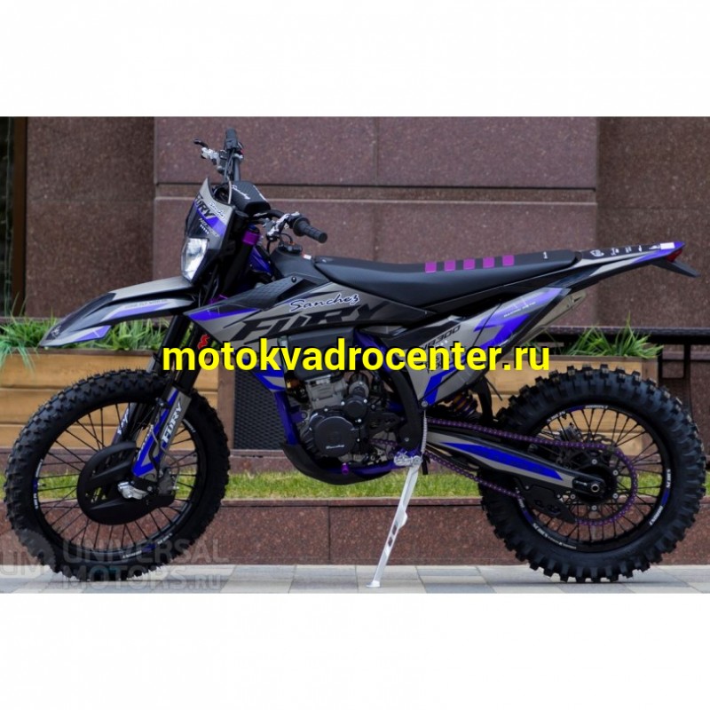 Купить  Мотоцикл Кросс/Эндуро Sanchez Fury NB300 (спортинв) (ZS174MN-5) инжектор, 4 клап, косоголов, MNT-Tech 41, сжат/отб, 21/18&quot;, USB, стоп. (шт) (ФОТО купить с доставкой по Москве и России, цена, технические характеристики, комплектация фото  - motoserp.ru