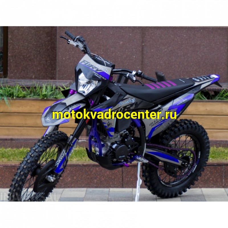 Купить  Мотоцикл Кросс/Эндуро Sanchez Fury NB300 (спортинв) (ZS174MN-5) инжектор, 4 клап, косоголов, MNT-Tech 41, сжат/отб, 21/18&quot;, USB, стоп. (шт) (ФОТО купить с доставкой по Москве и России, цена, технические характеристики, комплектация фото  - motoserp.ru