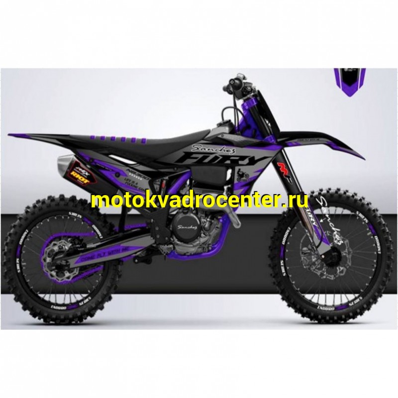Купить  Мотоцикл Кросс/Эндуро Sanchez Fury NB300 (спортинв) (ZS174MN-5) инжектор, 4 клап, косоголов, MNT-Tech 41, сжат/отб, 21/18&quot;, USB, стоп. (шт) (ФОТО купить с доставкой по Москве и России, цена, технические характеристики, комплектация фото  - motoserp.ru